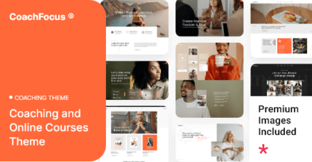 CoachFocus – Tema WordPress de Treinamento e Cursos Online