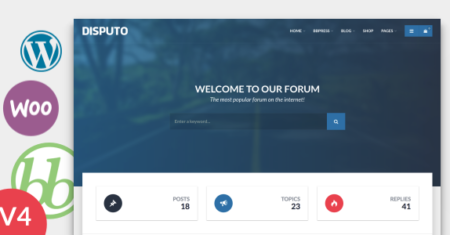 Disputo – Tema do Fórum WordPress bbPress