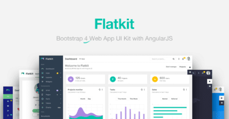 Flatkit |  Kit de IU do aplicativo