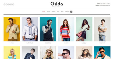 Gilda – Tema WordPress CMS Agência de Modelos