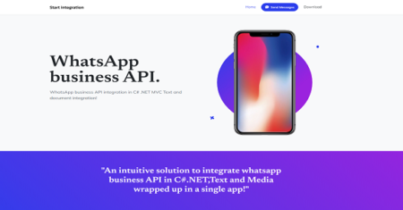 Integração da API do WhatsApp Business C#.NET MVC Cloud