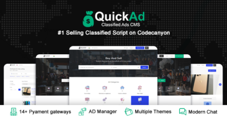 Script PHP para anúncios classificados do Quickad