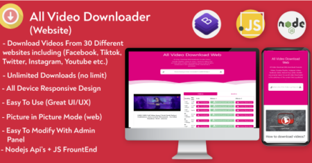 All Video Downloader Web – Javascript