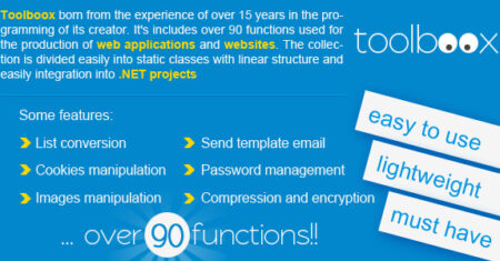 ToolBoox para projetos .NET