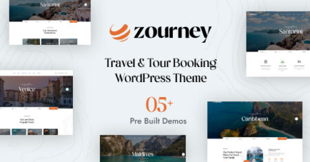 Zourney – Tema WordPress para reserva de passeios turísticos