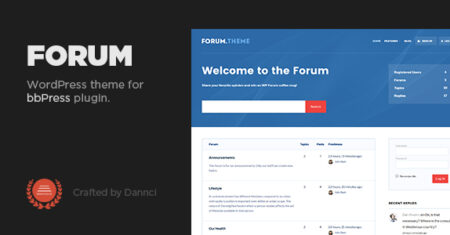 Fórum – Um tema responsivo para o plugin bbPress