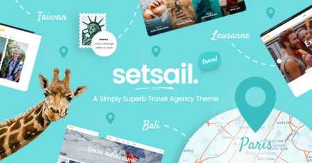 SetSail – Tema Agência de Viagens