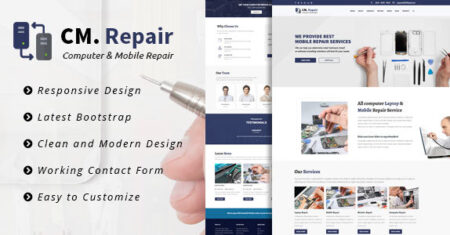 Reparo CM – Modelo Bootstrap