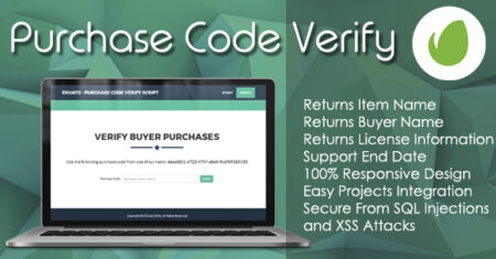 Envato – Código de Compra Verificar Script PHP