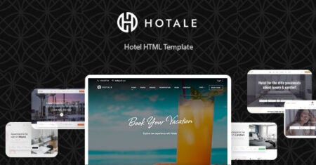 Hotale – Modelo HTML de Hotel