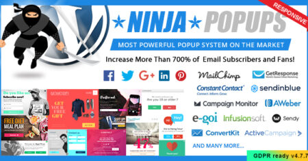 Plug-in de pop-up para WordPress – Ninja Pop-ups