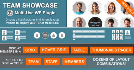 Demonstração da Equipe – Plugin WordPress