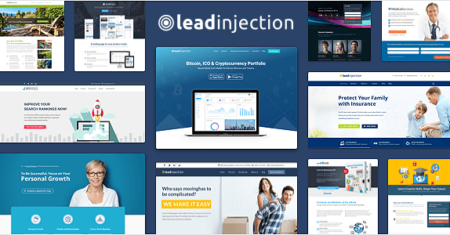 Leadinjection – Tema da página de destino