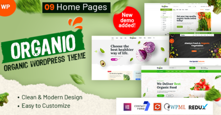 Organio – Loja de Alimentos Orgânicos WordPress