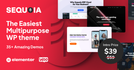 Sequóia |  Tema WordPress Multiuso Elementor