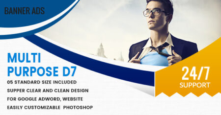 Banners Multiuso HTML5 D7 – Animar