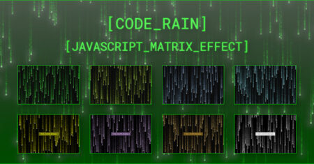 Code Rain – Efeito Matrix JavaScript