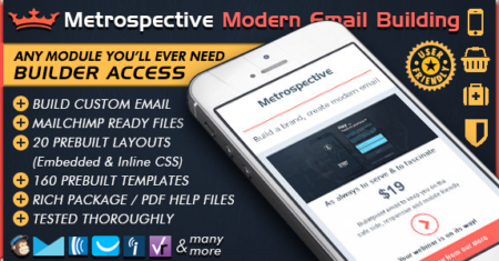 Email Template Builder – Newsletter METROSPECTIVE