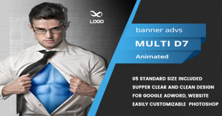 Banners Multiuso HTML5 D8 – Animar