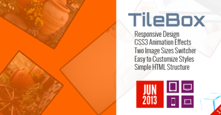 TileBox – LightBox responsivo moderno CSS