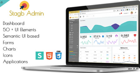 Stagb Semantic-Ui Admin Template
