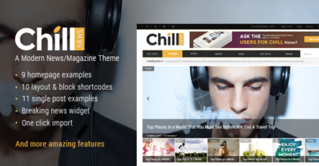 Chill News – Tema da revista