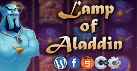 Lâmpada de Aladdin – caça-níqueis 2020, jogo html5