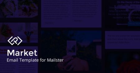 Market – Modelo de e-mail para Mailster