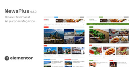 NewsPlus – Tema WordPress de notícias e revistas