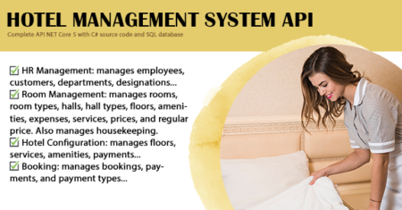 Sistema de Gestão Hoteleira PRO |  API .NET CORE 5