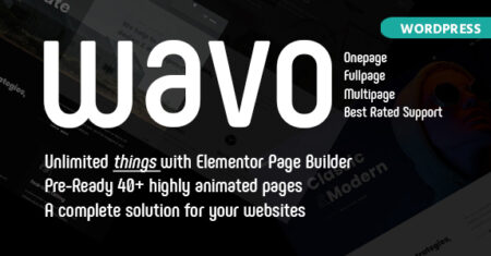 Wavo – Creative Portfolio & Agency Theme