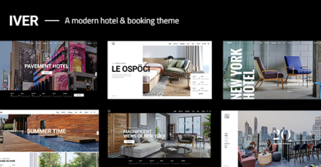 Iver – Tema de hotel moderno