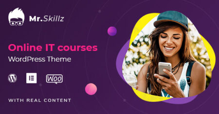 MrSkillz – tema WordPress de cursos on-line de TI