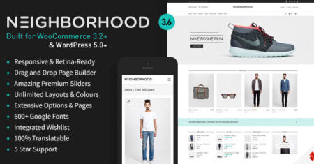 Neighborhood – Responsive Multi-Purpose Shop Theme