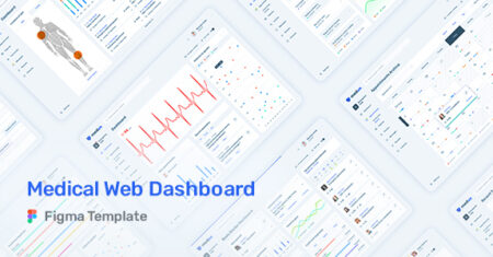 Medux – Kit de interface do painel da web para Figma