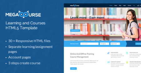 Megacurso – Modelo HTML5 de Aprendizagem e Cursos