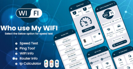 Quem usa meu WiFi – WiFi Scanner – Ferramentas de rede – WiFi Man – Net ScannerWiFi Detector – On My WIFI