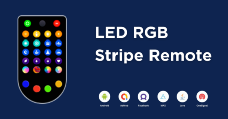 Aplicativo remoto de faixa LED RGB