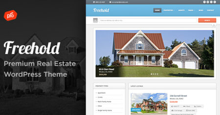 Freehold – Tema imobiliário responsivo