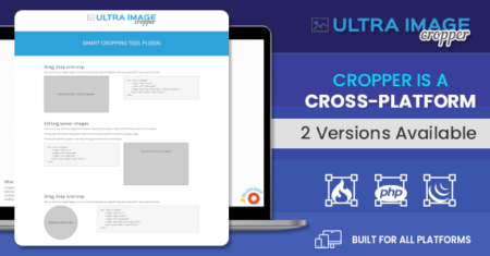 Ultra Image Cropper – Plugin de ferramenta de corte inteligente construído em script PHP (CorePHP e Codeigniter)