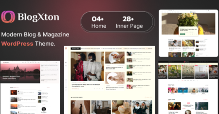 Blogxton – Tema WordPress moderno para blogs e revistas