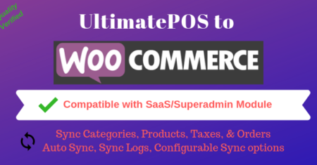 Complemento UltimatePOS para WooCommerce (compatível com SaaS)