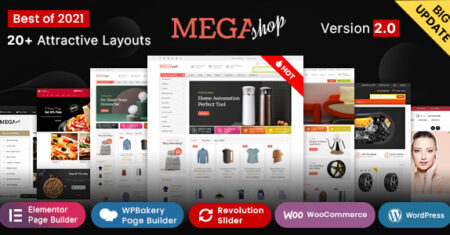 Mega Shop – Tema responsivo WooCommerce