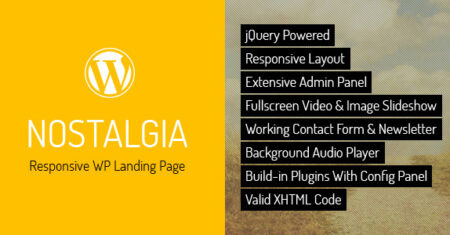 Nostalgia – Página inicial do WordPress