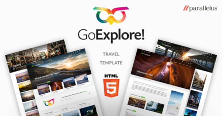 Modelo HTML de viagens – GoExplore!