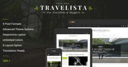 Travelista – Tema do Blog WordPress