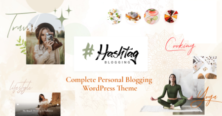 Hashtag – Tema WordPress de blog pessoal