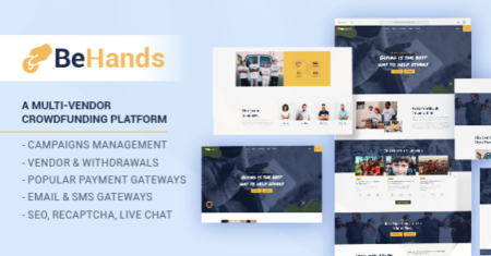 BeHands – Plataforma global de crowdfunding multivendedor