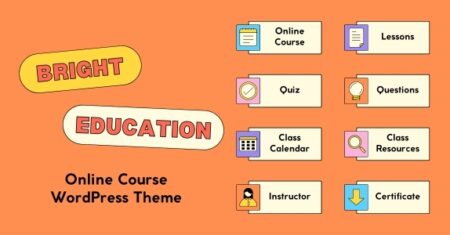 Bright – Tema WordPress para Educação e Cursos Online