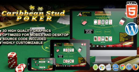 Caribbean Stud Poker – Jogo de cassino HTML5